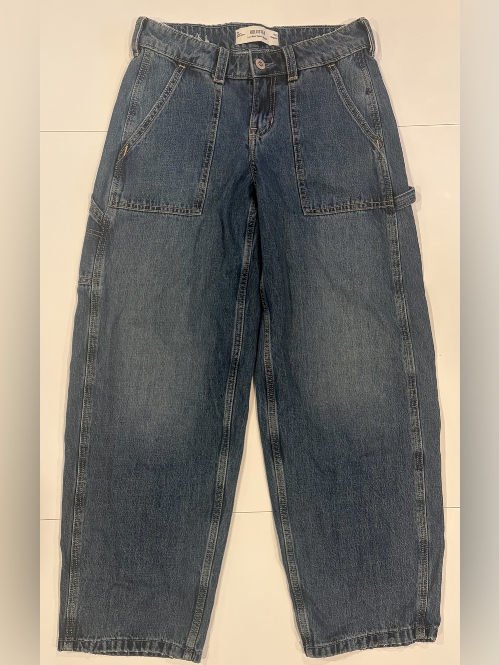 Hollister Low-Rise Baggy Carpenter Jeans - Size 26 (2R)
